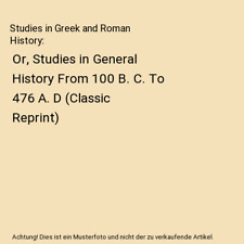 Studies greek and gebraucht kaufen  Trebbin