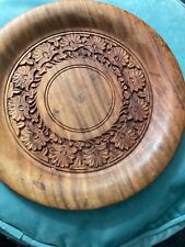 Wooden serving plate for sale  EYE