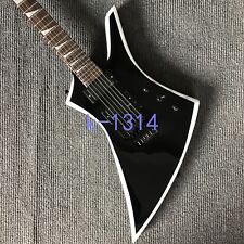 Guitarra elétrica preta de fábrica EX Floyd Rose Bridge captadores HH traste jacarandá comprar usado  Enviando para Brazil