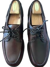 NEW!  Sebago Docksides Men’s Size 10M Leather Moccasins Boat Shoes ~ USA, used for sale  Shipping to South Africa