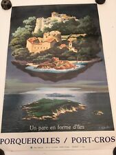 Affiche ancienne originale d'occasion  Marseille XII