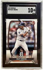 Usado, 2023 Bowman 90 Riley Greene SGC GM MT 10 Detroit Tigers novato comprar usado  Enviando para Brazil