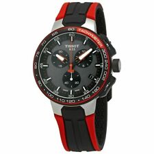 Usado, Novo Relógio Masculino Tissot T-Race Cycling T111.417.37.441.01 Cronógrafo Pulseira Vermelha comprar usado  Enviando para Brazil