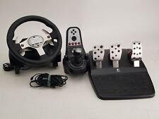 Logitech G25 Racing Wheel Force Feedback Bundle Pedal Shifter - Tested, used for sale  Shipping to South Africa