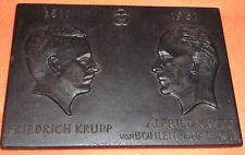 Friedrich krupp plakette gebraucht kaufen  Stemwede