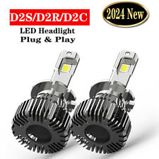 Used, 2PCS D2S D2R D4S D4R LED Headlight Bulbs High Low Beam Kit 6000K Bright White for sale  Shipping to South Africa