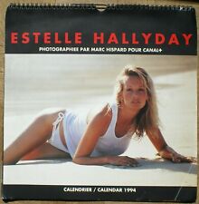 Estelle hallyday calendrier d'occasion  Tours-