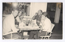 PHOTO ANCIENNE Flash Reflet Vitrine Repas Restaurant Cigarette Boisson Vers 1960, occasion d'occasion  Paris XI