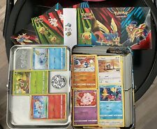 Pokemon Card TCG Bulk Lot Sword Shield Chest Tin 1000+ Promo Cards Coin Stickers for sale  Jersey City