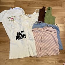 Lot maternity shirts for sale  Theresa