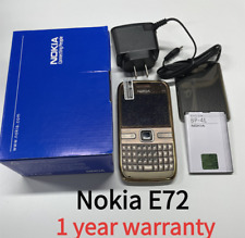 Nokia E72 3G Unlocked Bluetooth 5MP FM radio Bar Mobile Phone 1 year warranty, used for sale  Shipping to South Africa