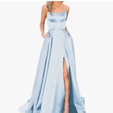 Kleid satin party gebraucht kaufen  Neunkirchen