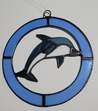 Stained glass dolphin for sale  Plano