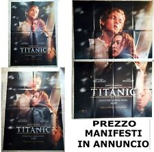 Titanic manifesti cinema usato  Maglie