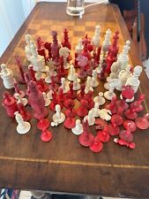 Antique vintage chess for sale  Shipping to Ireland