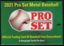 Usado, 2021 Leaf Pro Set Metal Baseball lacrado de fábrica CAIXA HOBBY (6 autos por caixa!) comprar usado  Enviando para Brazil