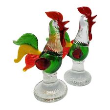 glass murano figures for sale  North Wales