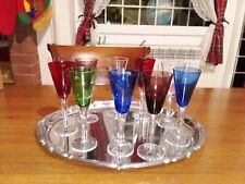 Bicchierini vetro colorati usato  Fonte Nuova