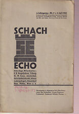 Schach echo 1935 gebraucht kaufen  Worms