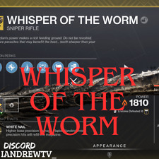 Usado, WHISPER OF THE WORM EXOTIC MISSION PC/PSN "oracles-Catalyst" comprar usado  Enviando para Brazil