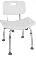 Shower Chair Spa Bathtub Seat Bench With Removable Back New for sale  Shipping to South Africa