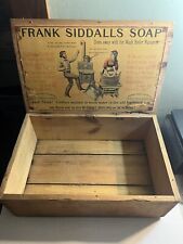 antique wooden soap box for sale  USA