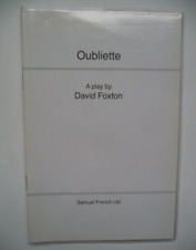 Oubliette play david for sale  HAMPTON
