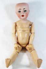 Used, Antique Hermann Steiner Doll 20" Jointed Composition Bisque Head Glass Eyes, Wig for sale  Shipping to South Africa