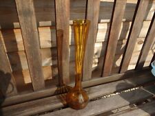 Vintage tall amber for sale  SOUTHEND-ON-SEA