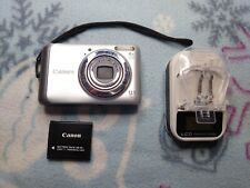 Canon PowerShot A3100 IS 12.1MP Digital Camera - Silver Fully Workin Great Shape, used for sale  Shipping to South Africa