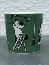 1) Moomin Arabia Finland Moomin Green Mug Cup Office - 1996 - Scandinavian 20thC for sale  LYME REGIS