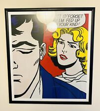 roy lichtenstein pop art for sale  LONDON