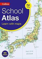 Collins school atlas for sale  UK