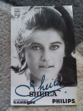 Sheila autographe carte d'occasion  La Roche-sur-Yon