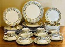 Muirfiled Proscenium Dinner Set China Service for 8 Multicolor Swags 40 Pcs MINT, used for sale  Shipping to South Africa