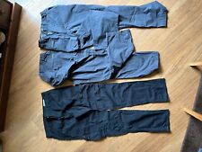 Craghoppers Mens BLACK/DEEP GREY Classic Walking Trousers Multi Pocket 32 Reg for sale  SHEFFIELD