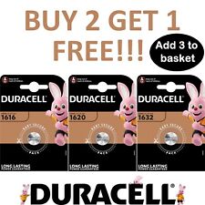 Duracell 1616 1620 for sale  POOLE