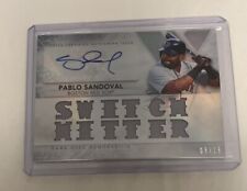 2015 Topps Threads automático y reliquia #TTAR-PS2 Pablo Sandoval/18 (MEM) segunda mano  Embacar hacia Argentina