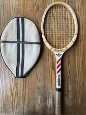 Raquete de tênis vintage Adidas Ilie Nastase ADS 040 cabo de madeira L4 5/8 comprar usado  Enviando para Brazil