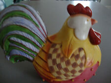 Rooster multicolor resin for sale  Asheville