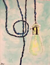 Seasoned art lightbulb for sale  Astoria