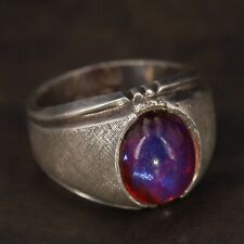 mens opal rings for sale  USA