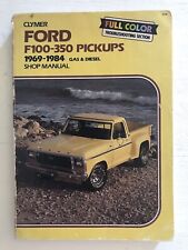 Ford F100 - 350 picapes 1969 - 1984 gasolina e diesel manual de loja - Clymer  comprar usado  Enviando para Brazil