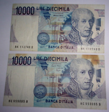 Due banconote repubblica usato  Scandicci