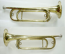 Tromba/bugle vintage (1880-1910) Valveless ""Premier"" di JW Pepper & Sons USA usato  Spedire a Italy