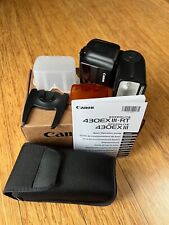 Used, Canon Speedlite 430EX III-RT Shoe Mount Flash for Canon for sale  Shipping to South Africa