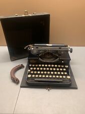 Usado, Máquina de escribir manual de colección antigua 1928 Royal portátil serie P con estuche rígido negra segunda mano  Embacar hacia Argentina