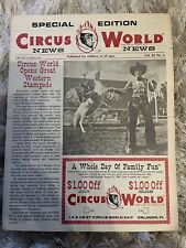 American circus news for sale  OLDHAM