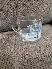 anchor hocking blue mug for sale  Pleasantville