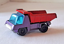 Camión de volteo vintage PLAYART púrpura con cama roja (HH) segunda mano  Embacar hacia Argentina